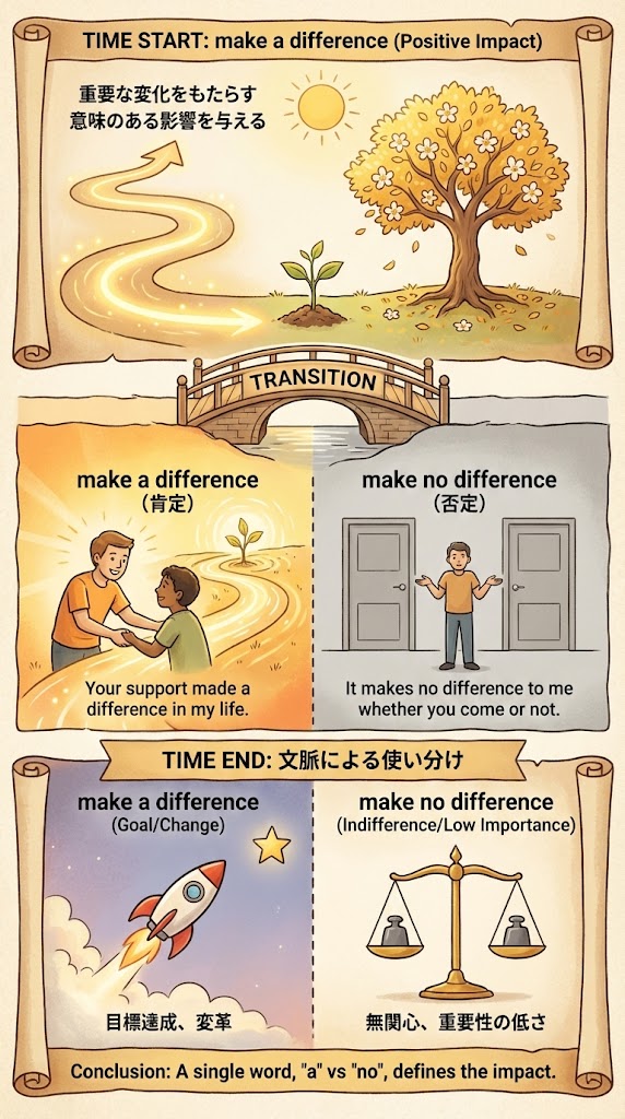 make a differenceの意味とは?ビジネスで差がつく「重要」の使い分け完全ガイド