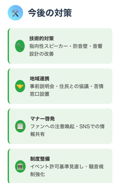 【2025】ミセス音漏れ問題の全貌と対策まとめ！住民苦情と参戦マナーを徹底解説