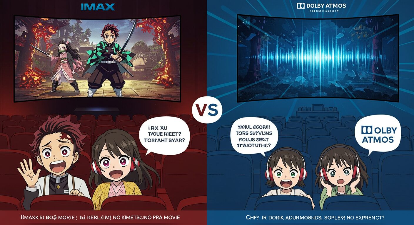 鬼滅の刃 映画 IMAXとDolby Atmosどっちが良い？違い・料金・口コミ