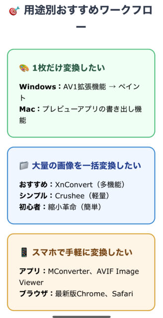 【2025年版】AVIF JPG変換の完全ガイド！無料で簡単な方法まとめ
