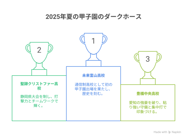 【2025夏の甲子園49代表】優勝候補5校最新予想ランキングと注目選手まとめ!