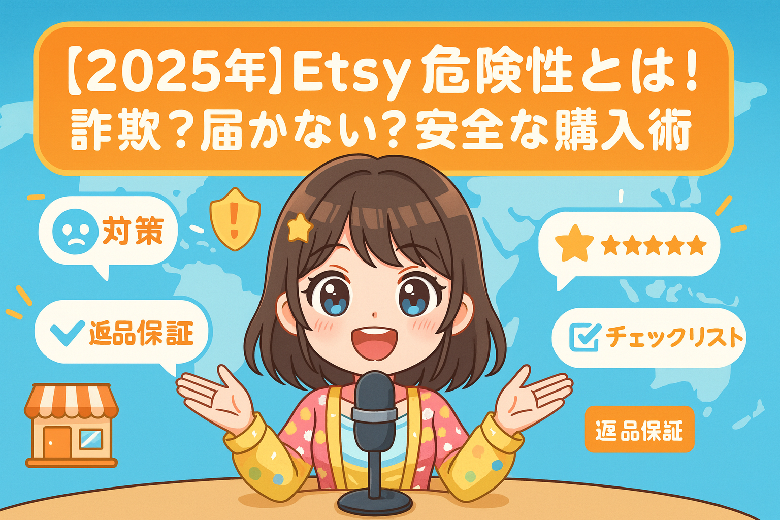 【2025年】Etsyの危険性とは！詐欺？届かない？安全な購入術