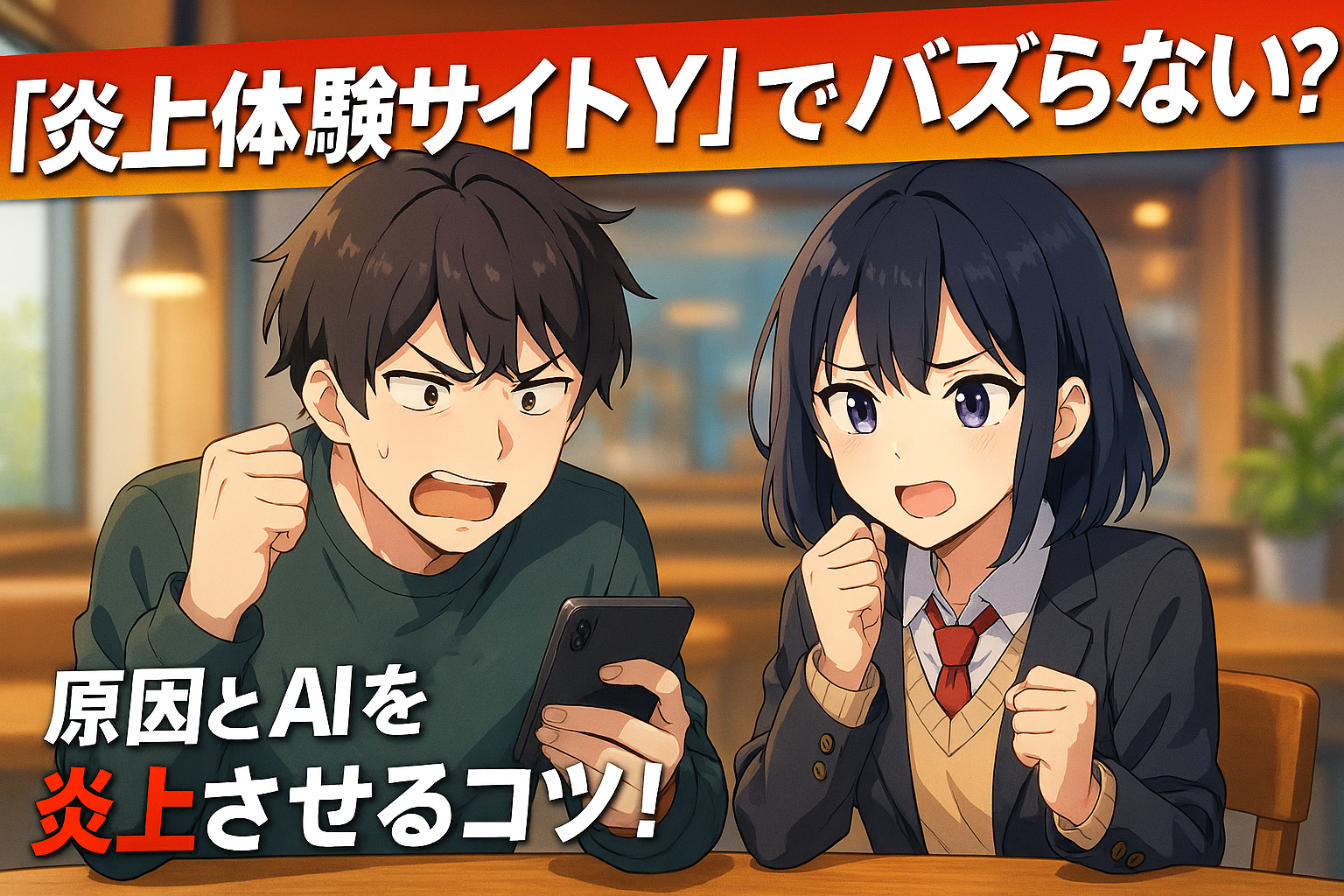 「炎上体験サイトY」でバズらない？原因とAIを炎上させるコツ！