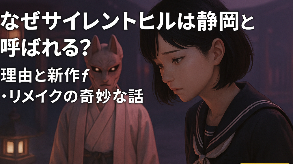 なぜサイレントヒルは静岡と呼ばれる？理由と新作f・リメイクの奇妙な話