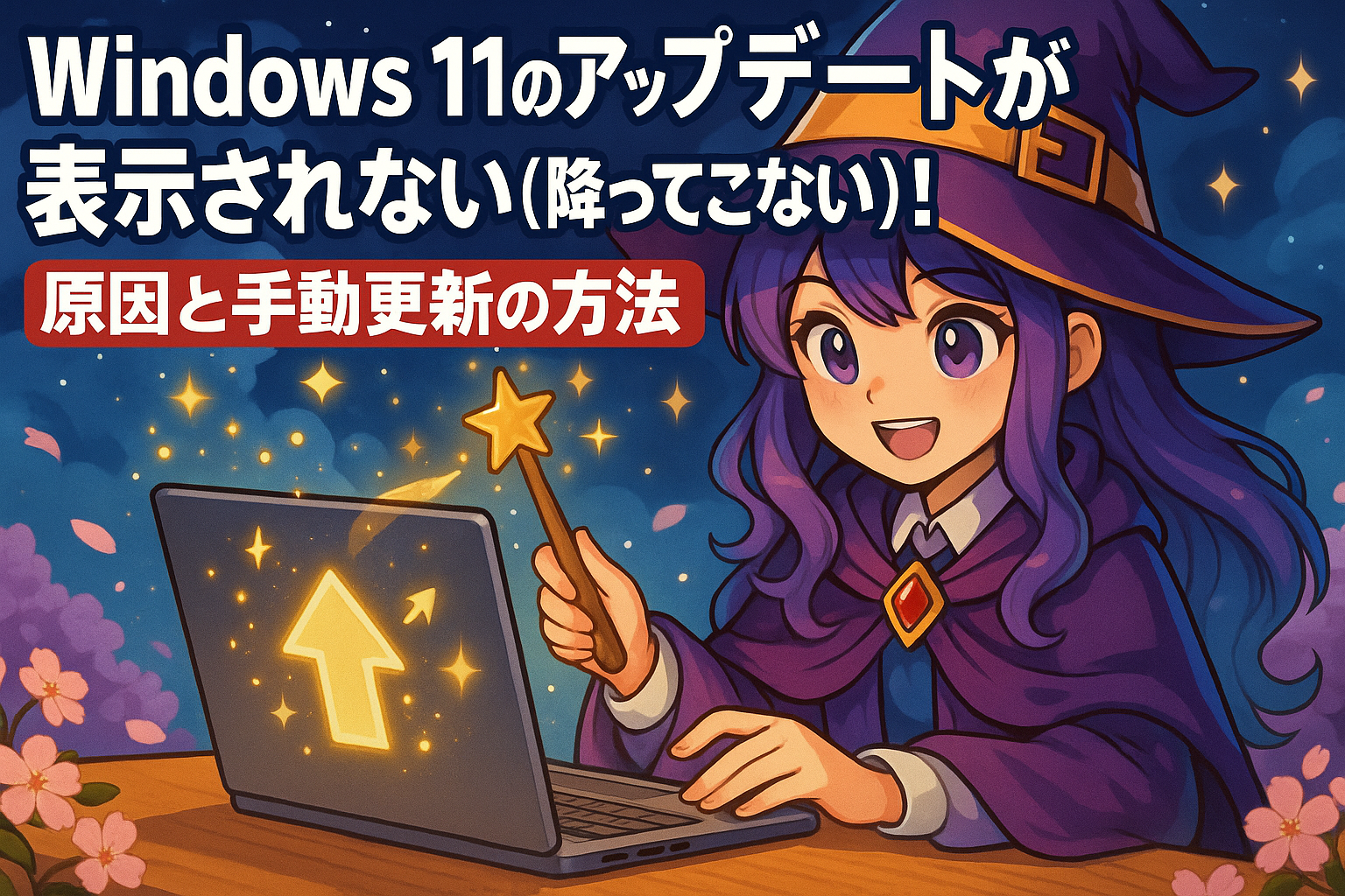 Windows 11のアップデートが表示されない(降ってこない)!原因と手動更新の方法