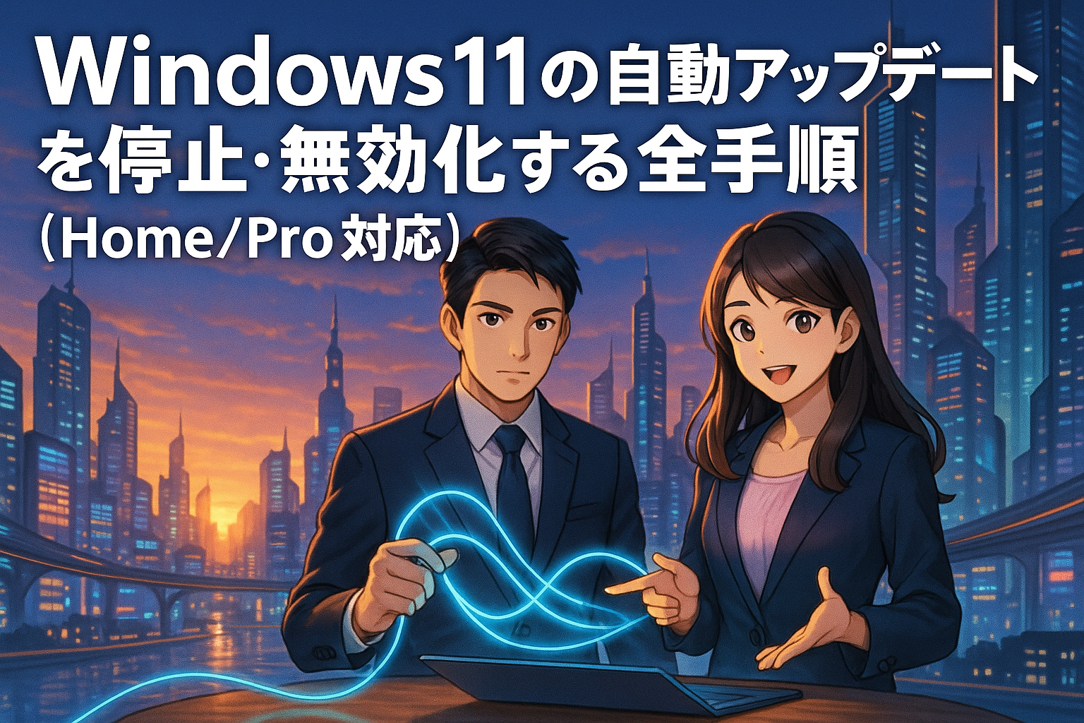 Windows 11の自動アップデートを停止・無効化する全手順(Home/Pro対応)