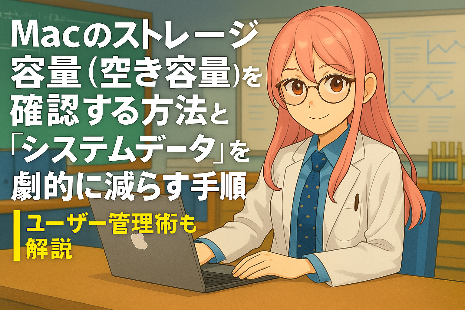 Macのストレージ容量（空き容量）を確認する方法と「その他」を減らす手順