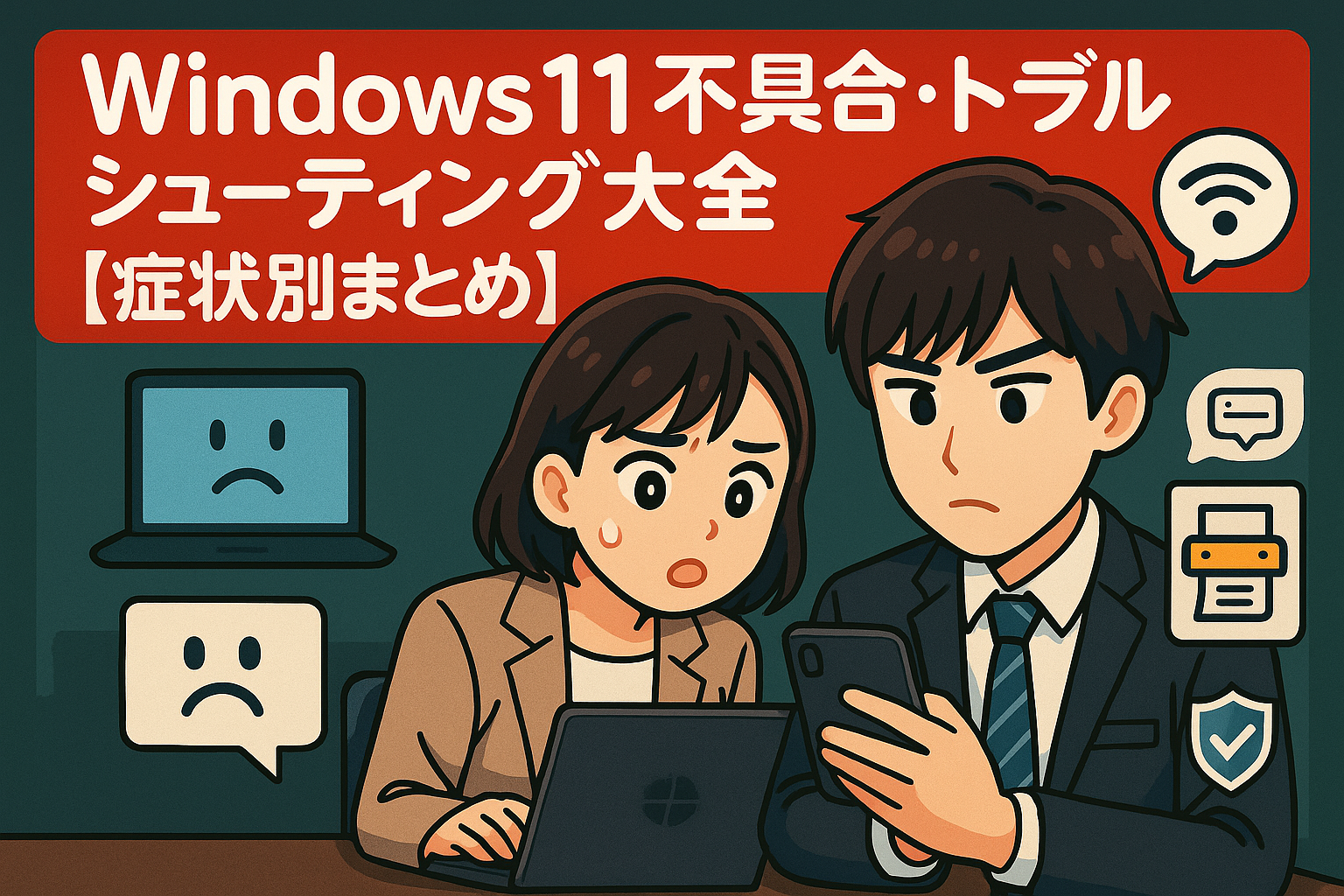 Windows11 不具合・トラブルシューティング大全【症状別まとめ】