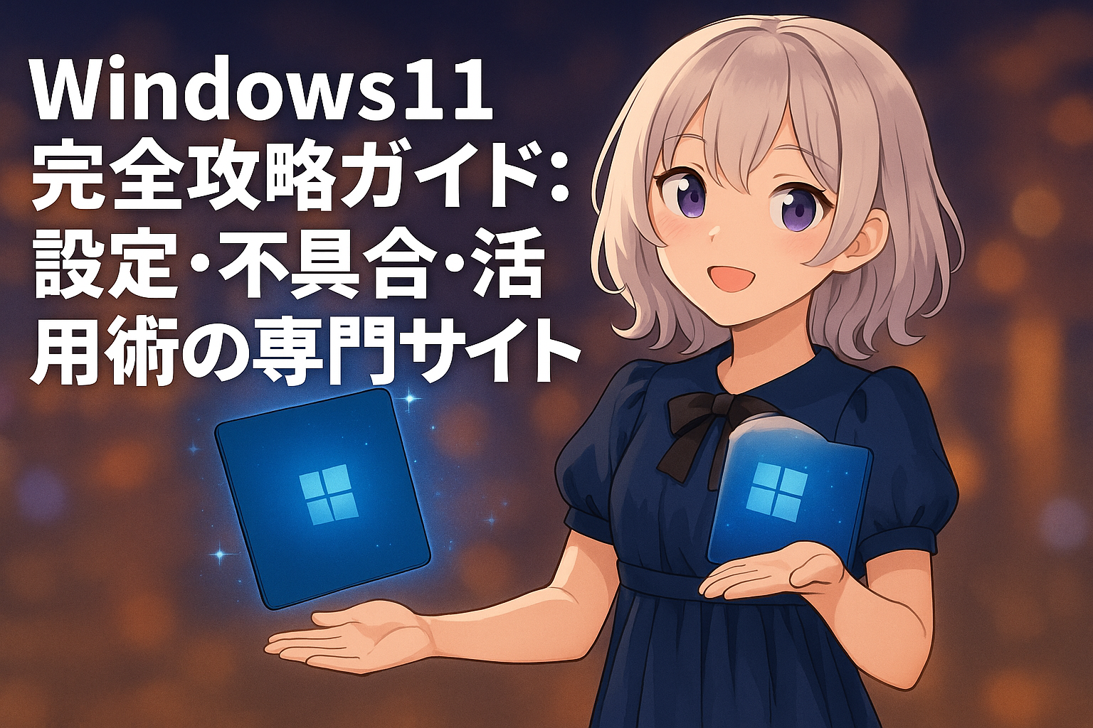 Windows11完全攻略ガイド！設定・不具合・活用術の専門サイト