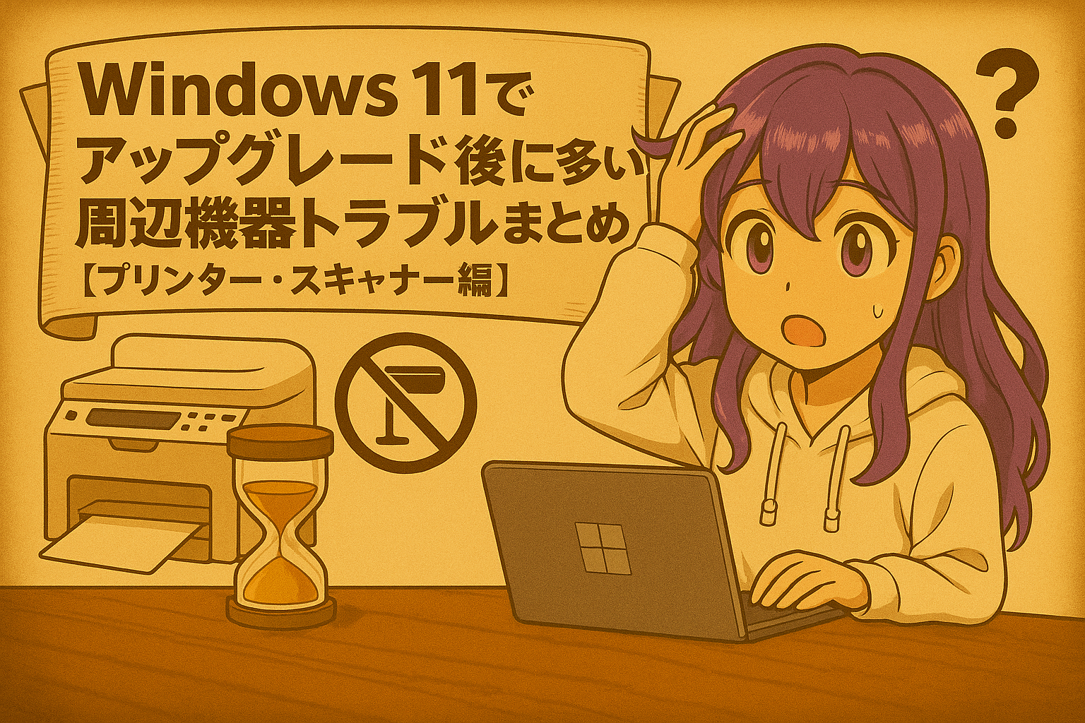 Windows 11アップグレード後に多い周辺機器トラブルまとめ【プリンター・スキャナー編】