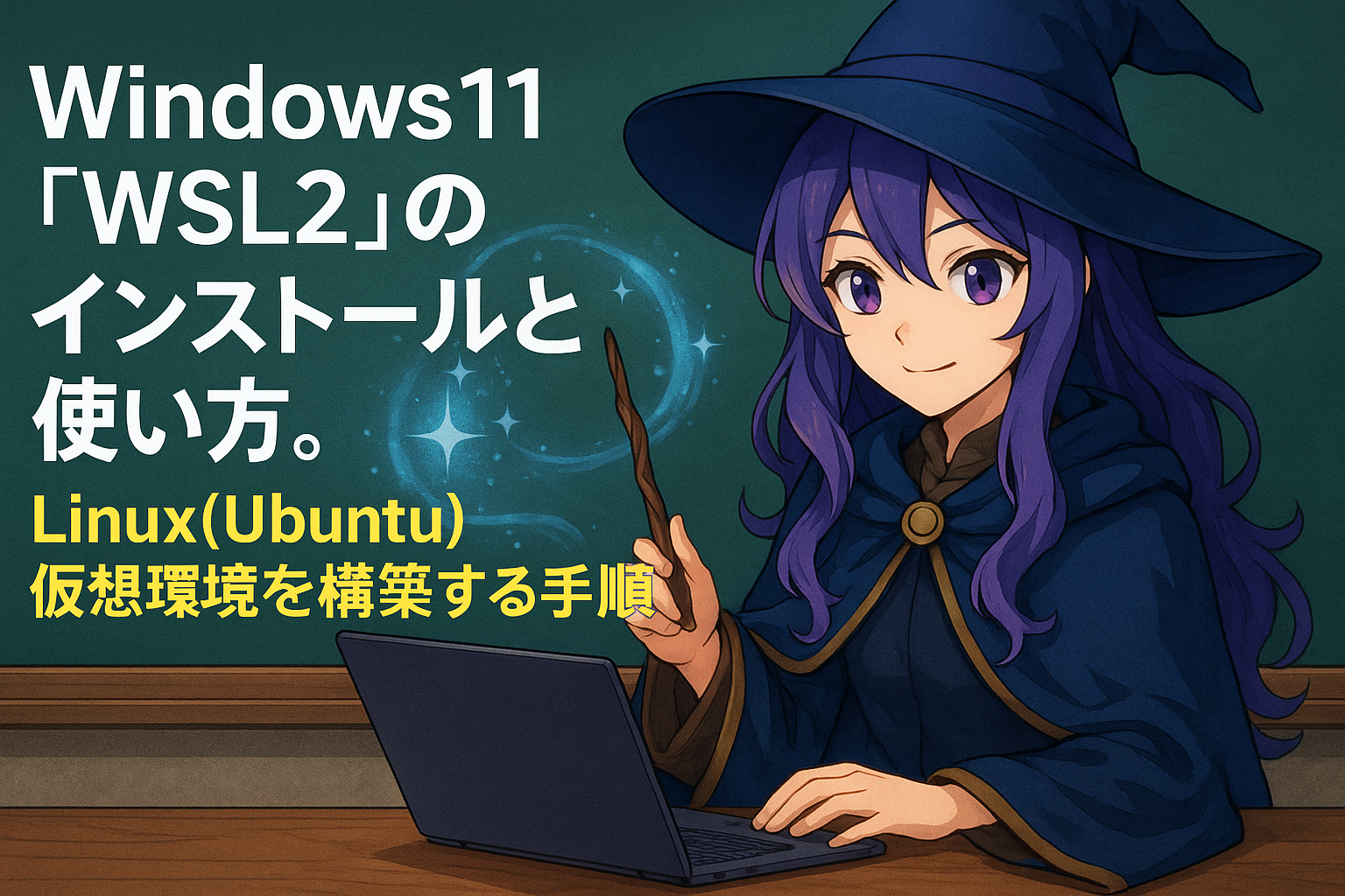 Windows 11「WSL2」のインストールと使い方。Linux(Ubuntu)仮想環境を構築する手順