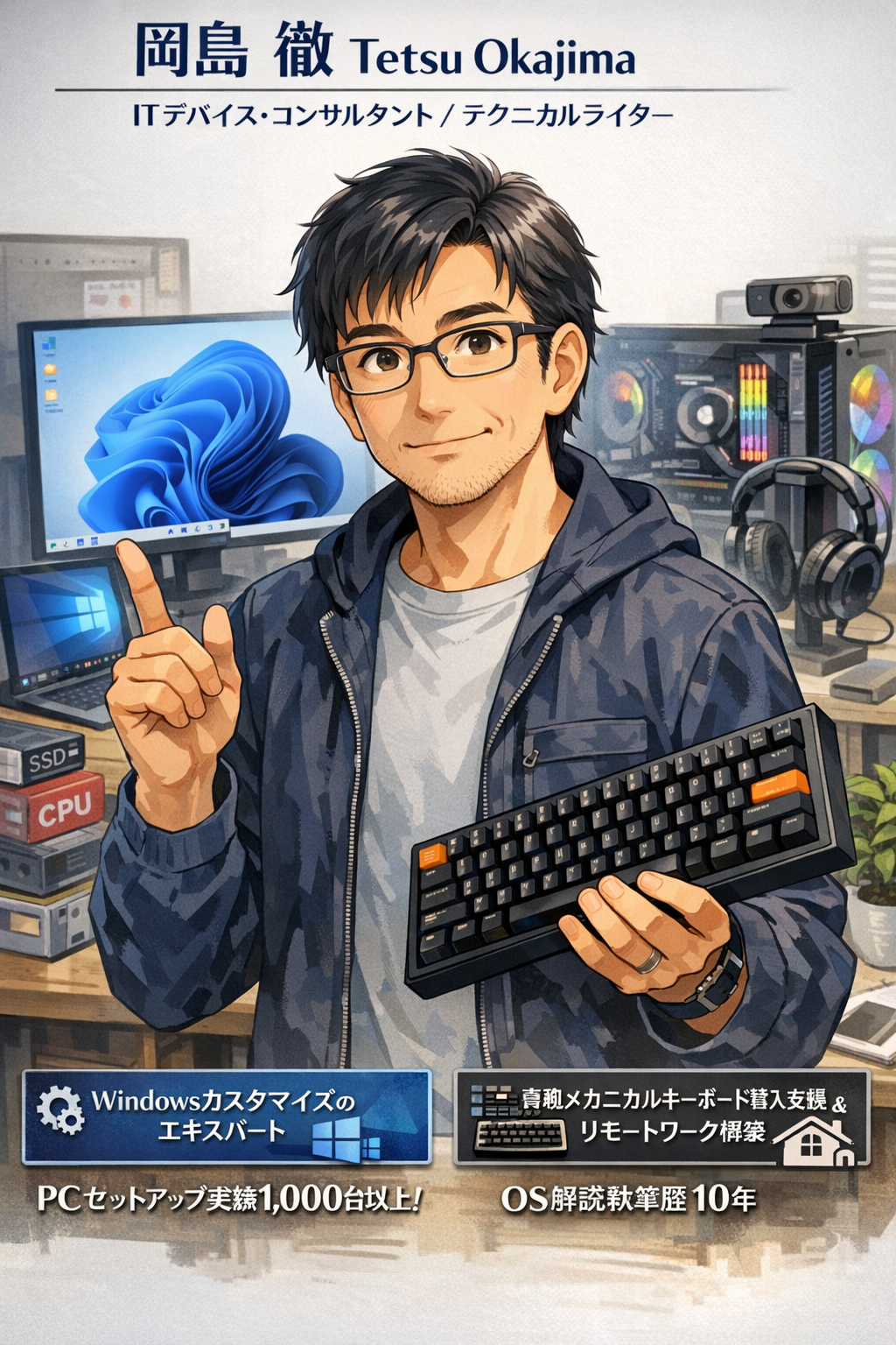 岡島 徹 プロフィール画像